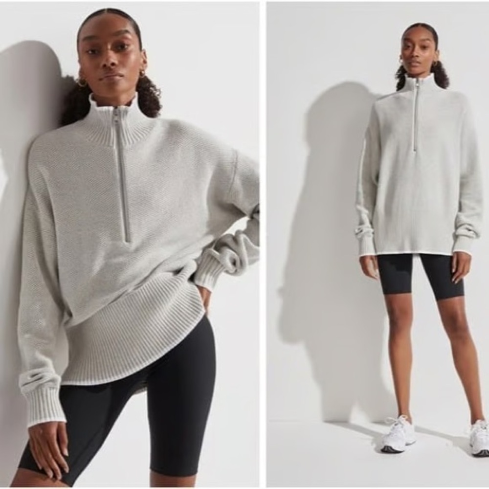 Varley Cooper Oversized Knit Sweater